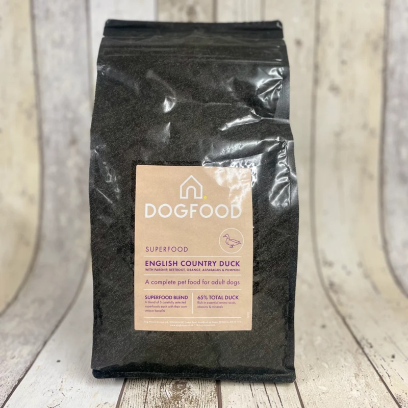 DOGFOOD Superfood English Country Duck for Adult Dogs