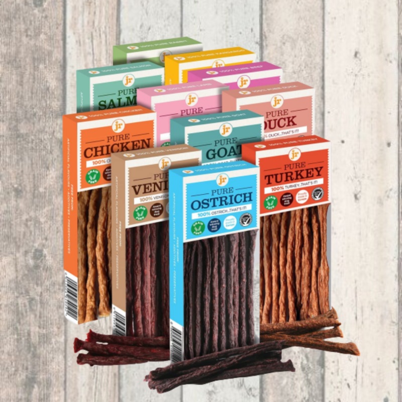 JR Pets 100% Fresh Meat Dog Treat Sticks