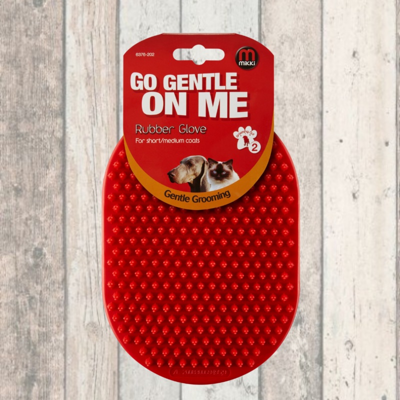 Mikki Rubber Grooming Glove