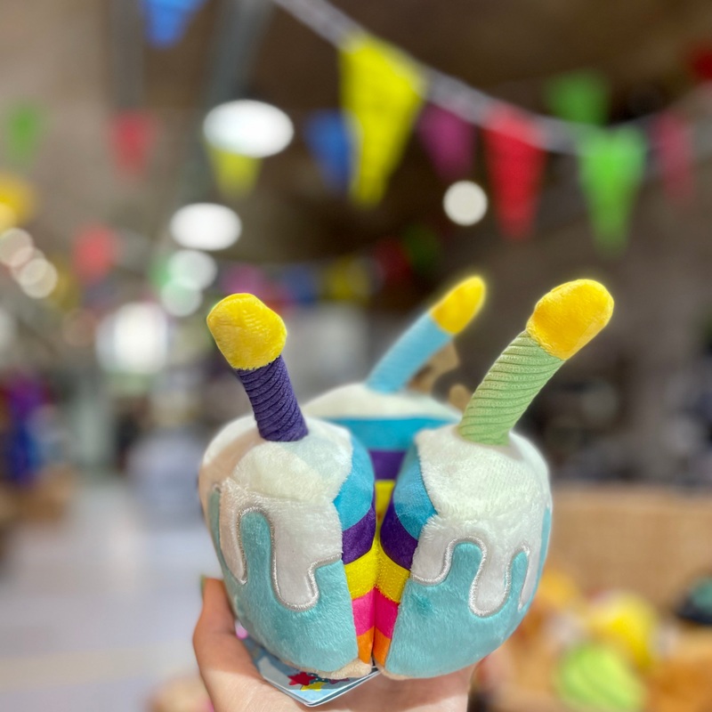 P.L.A.Y. Bone-Appetit Birthday Cake Dog Toy