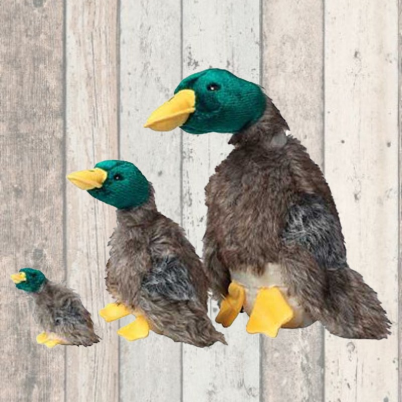 Plush Duck Dog Toy