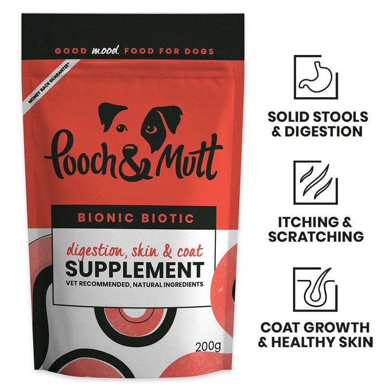 Pooch & Mutt Bionic Biotic Supplement for Dogs