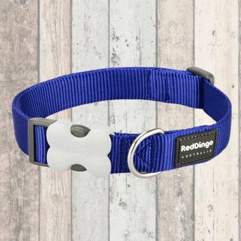 Simply Blue Dog Collar by Red Dingo