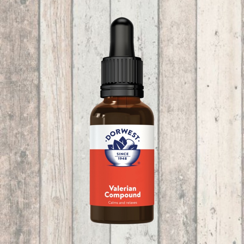 Valerian Compound Calming Remedy for Dogs & Cats