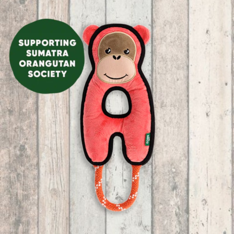 Beco Recycled Tough Toy Orla Orangutan