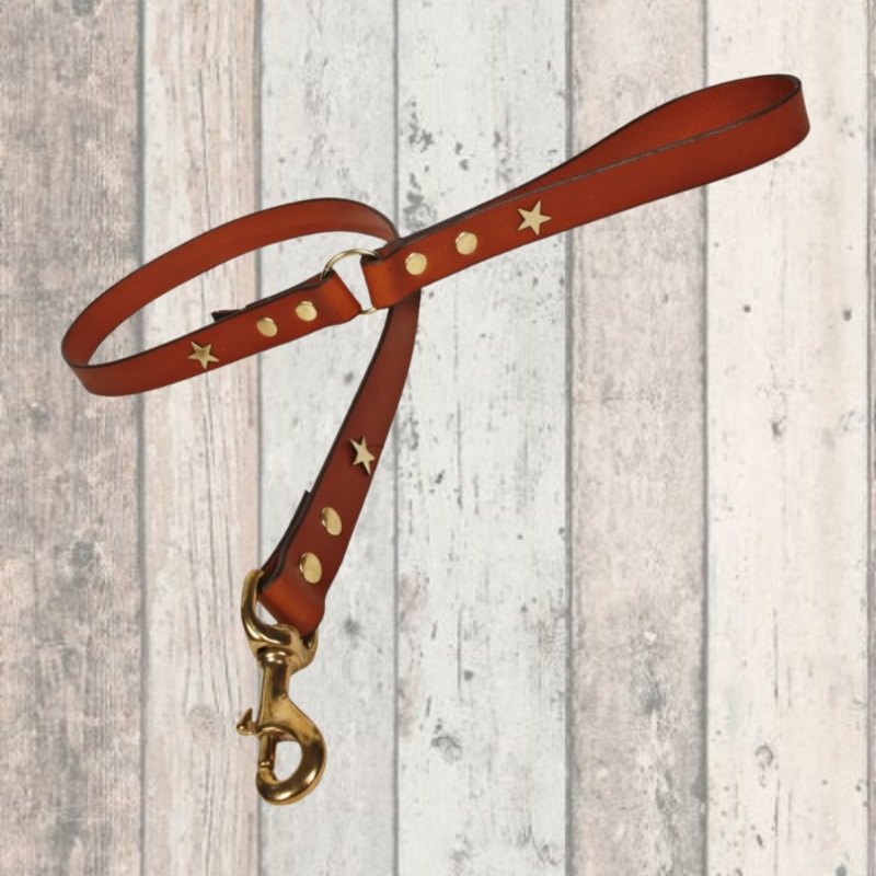 Creature Clothes Tan Star Lead