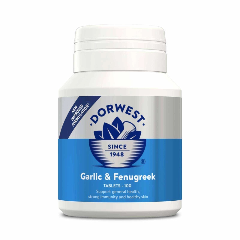 Garlic & Fenugreek Tablets For Dogs