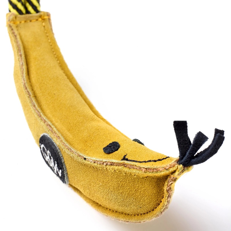 Green & Wilds Eco Dog Toy Barry the Banana