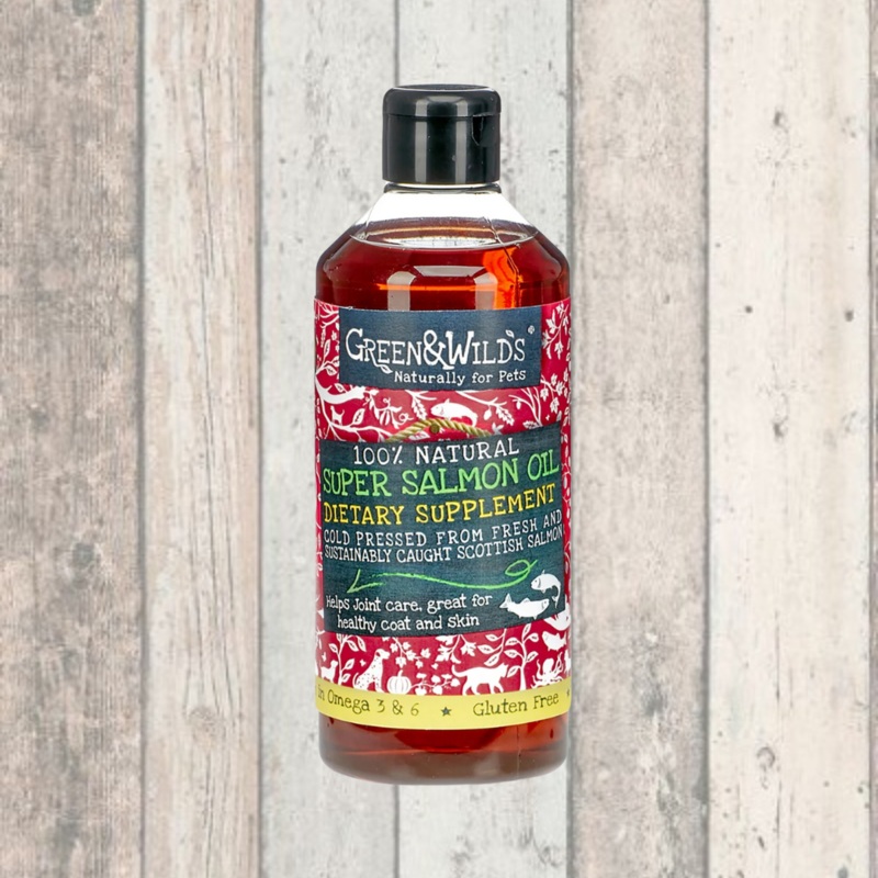 Green & Wilds Super Salmon Oil for Dogs 250ml