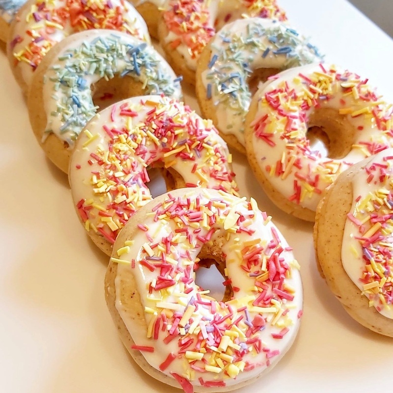 Handmade Iced Donuts for Dogs