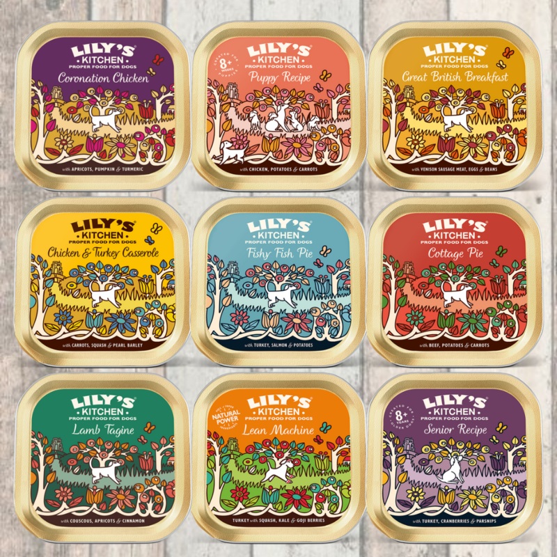 Lily's Kitchen Wet Dog Food Foils