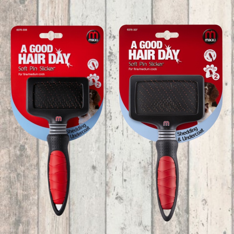 Mikki Soft Pin Slicker Brush