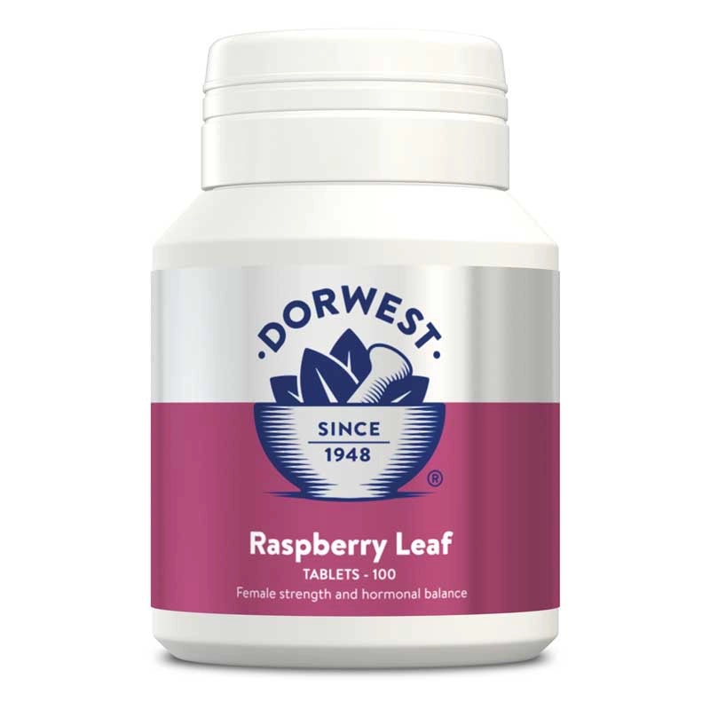 Raspberry Leaf Tablets For Dogs & Cats