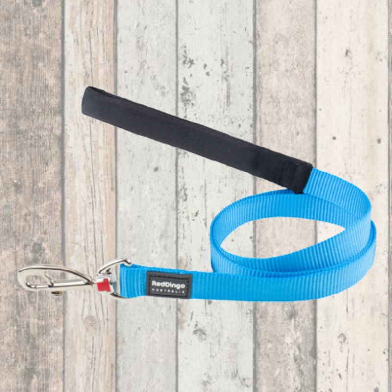 Turquoise Dog Lead by Red Dingo