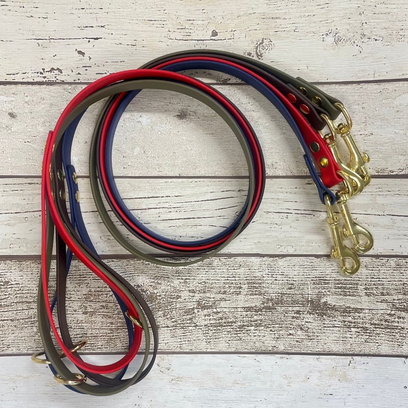 Waterproof Classic Vegan Leather Dog Lead