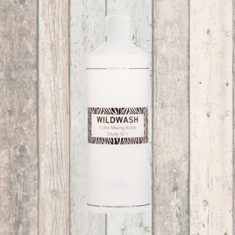WildWash 1 Litre Mixing Bottle for Pro Shampoos