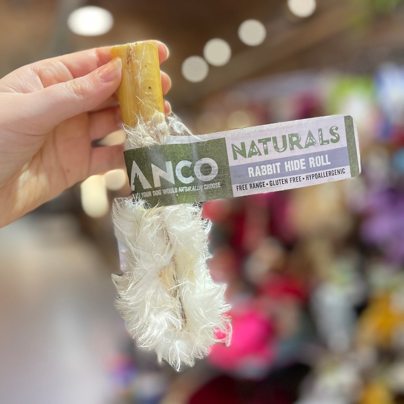 Anco Naturals Rabbit Hide Rolls