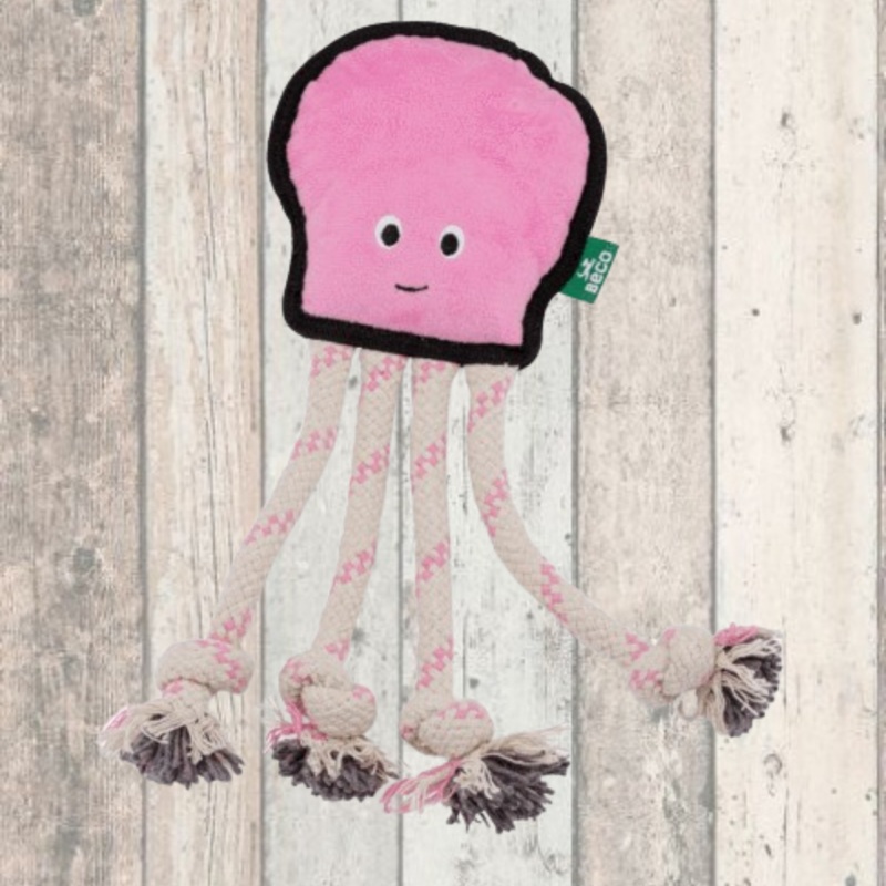 Beco Recycled Tough Toy Ollie Octopus