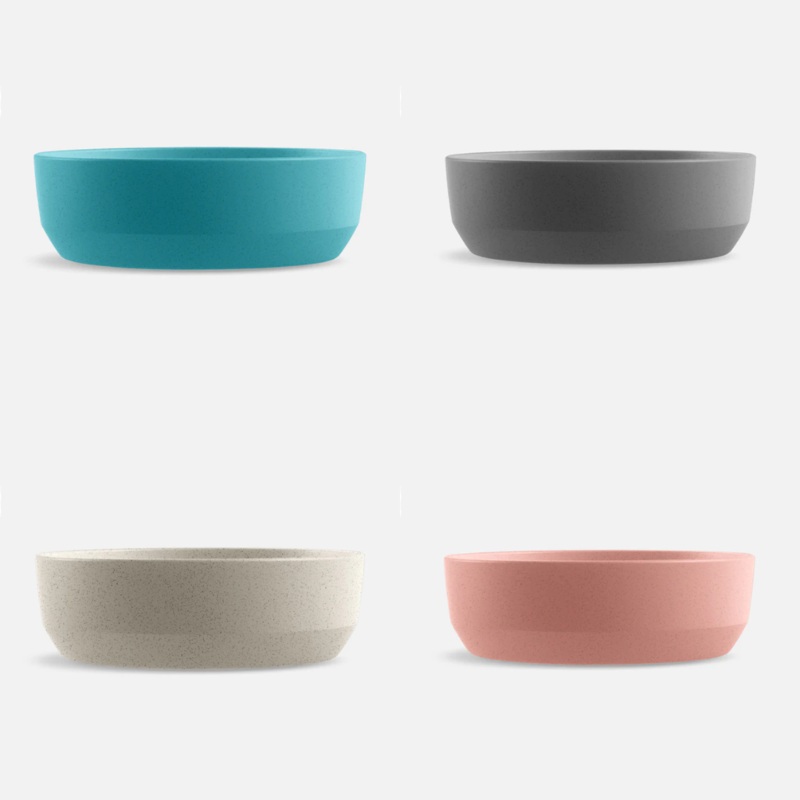 Bevel Wheat Dog Bowl