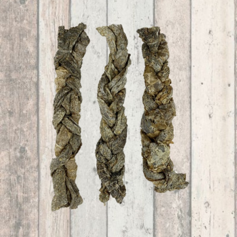 Braided Ostrich Skin