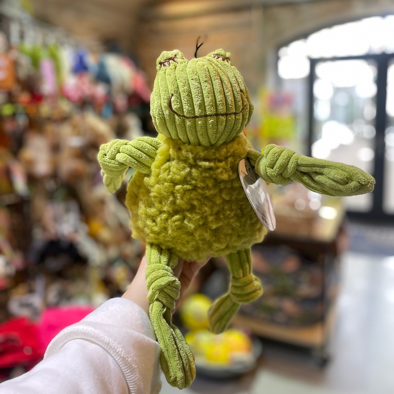 Frog Hugglehounds Fleece Fluffer Knottie