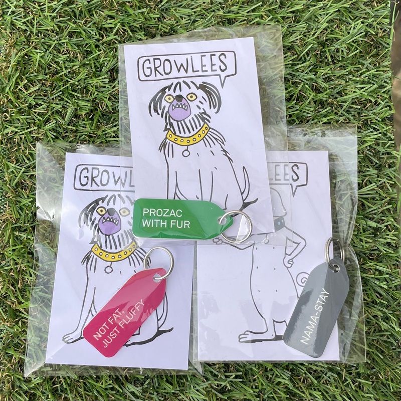 Growlees Funny Dog Tags