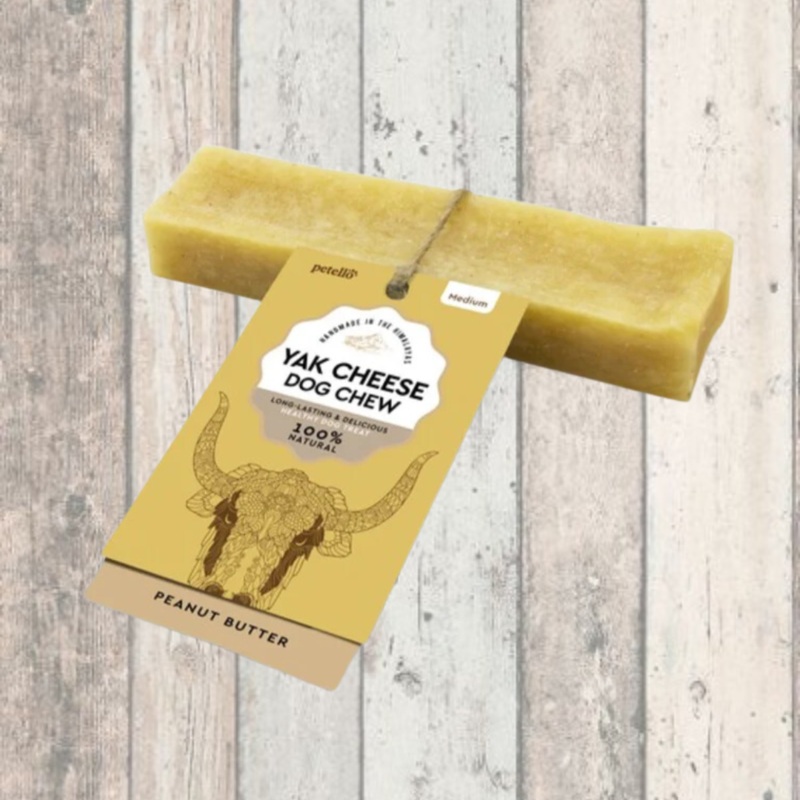 Petello Peanut Butter Yak Dog Chew