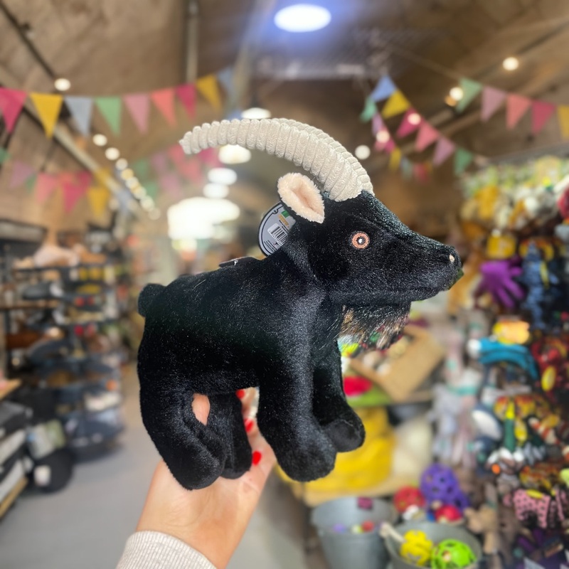 Steel Dog Barnyard Baller Billy Goat Plush Toy