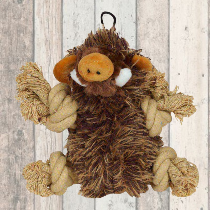 Steel Dog Warthog Roper Toy