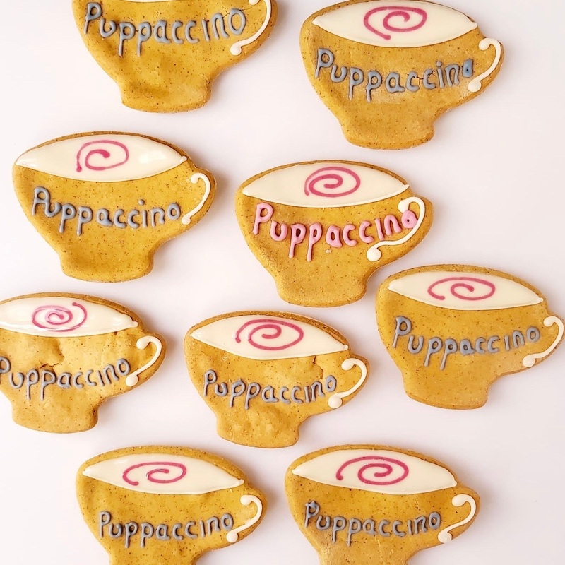 Coffee Cup 'Puppaccino' Biscuits for Dogs