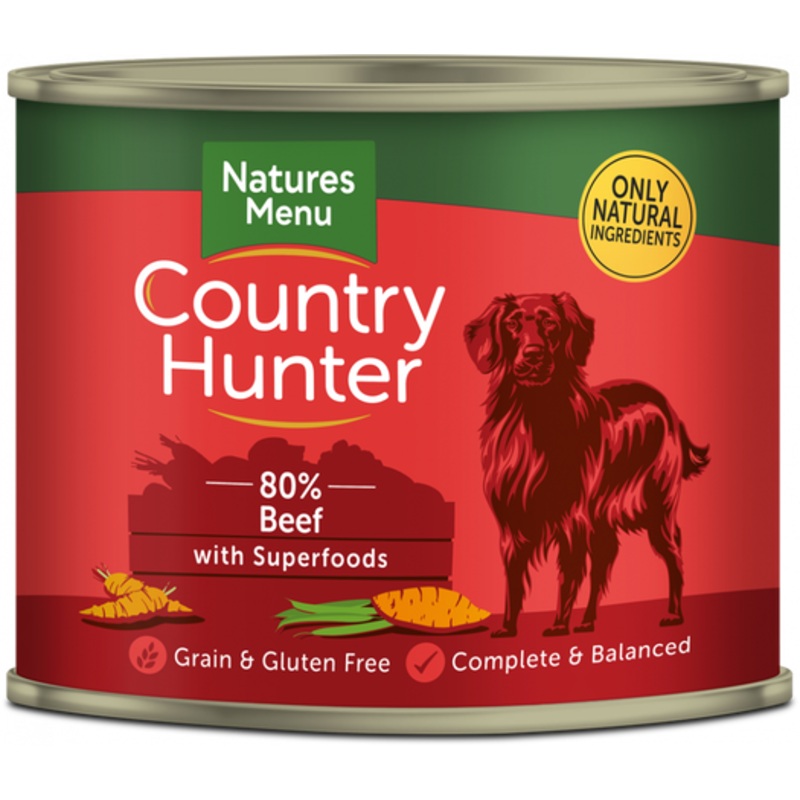 Country Hunter Beef Tin 600g