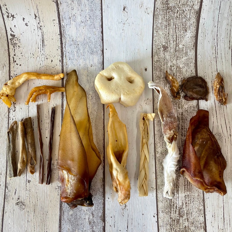 Large Natural Dog Treat Box