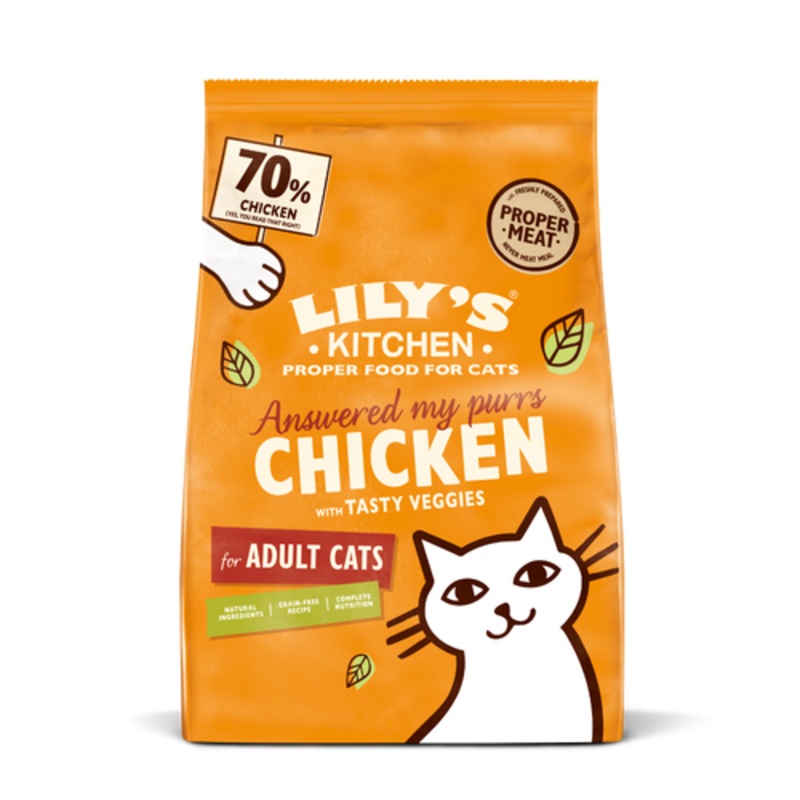 Lily's Kitchen Chicken with Veggies Cat Dry Food