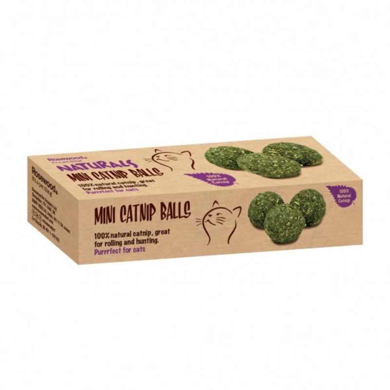 Naturals Mini Catnip Balls x3