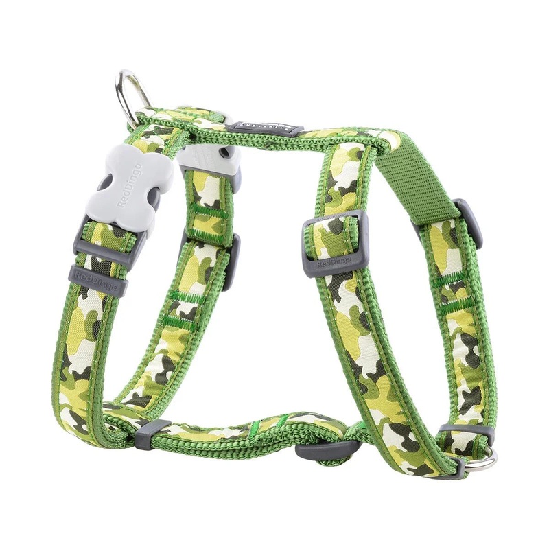 Red Dingo Camo Green Harness