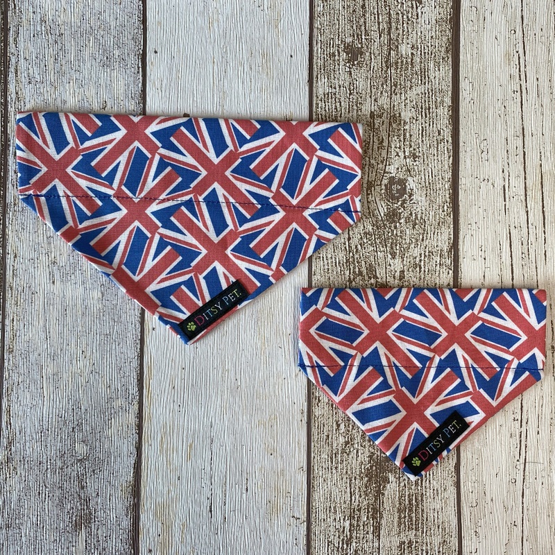 Union Jack Dog Bandana by Ditsy Pet