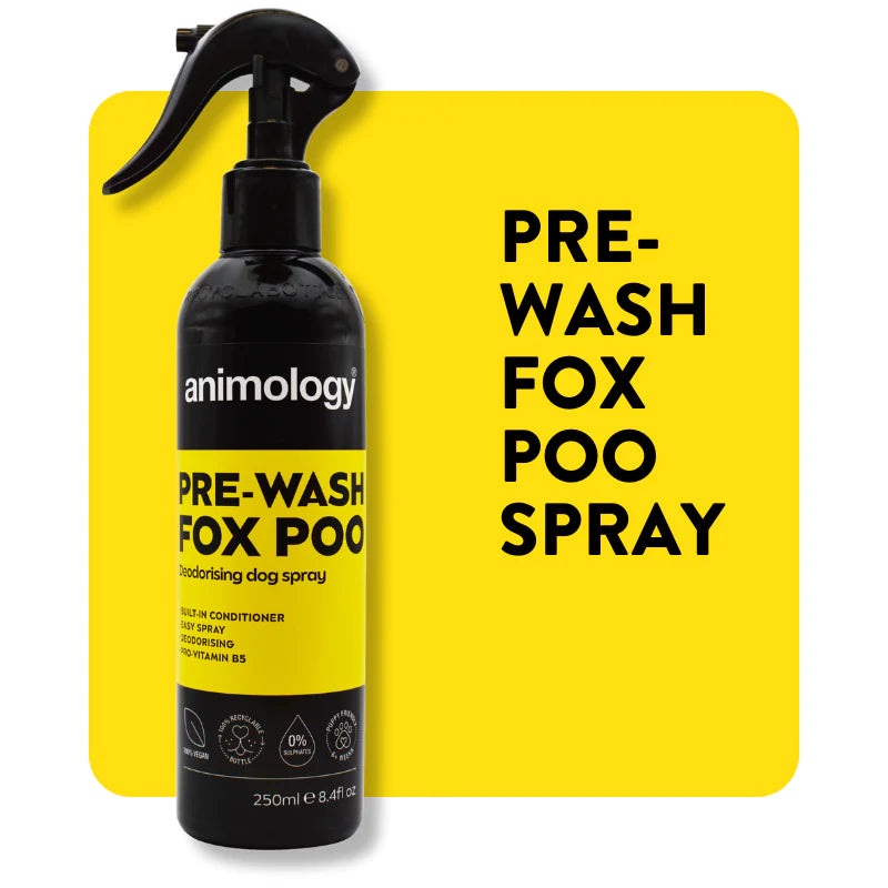 Animology Pre-Wash Fox Poo Deodorising Spray