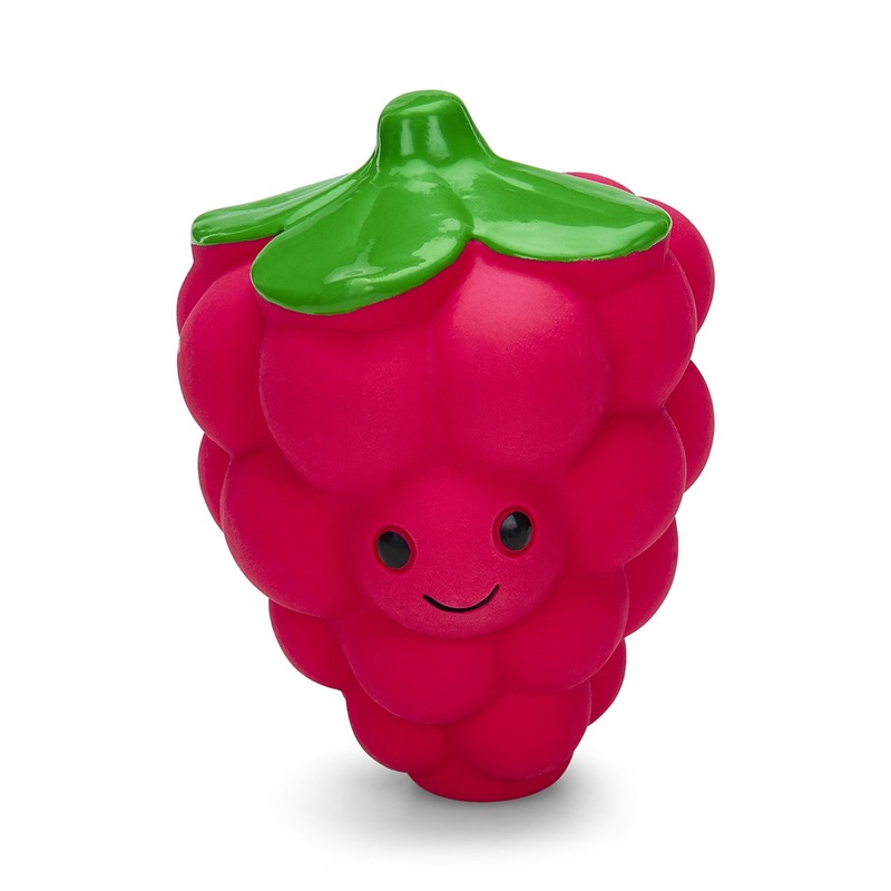 Foodie Faces Latex Raspberry Dog Toy