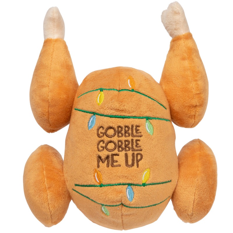 Fuzzyard Gobble Me Up Turkey Brown Dog Toys