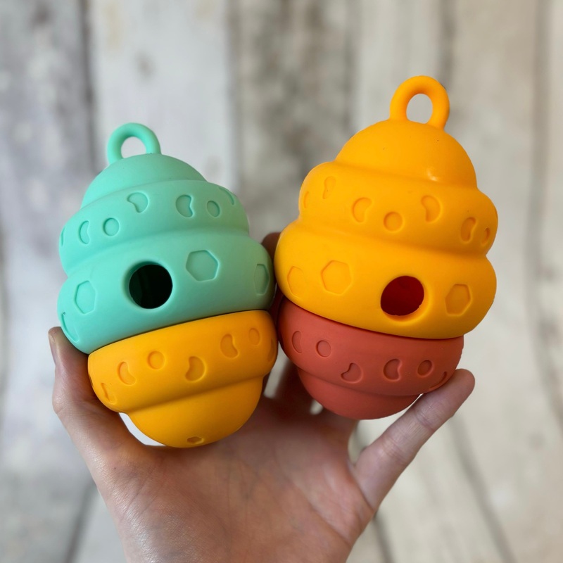 Silicone Beehive Treat Dispenser