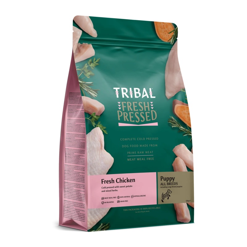 Tribal Cold Pressed Puppy Chicken Dog Food