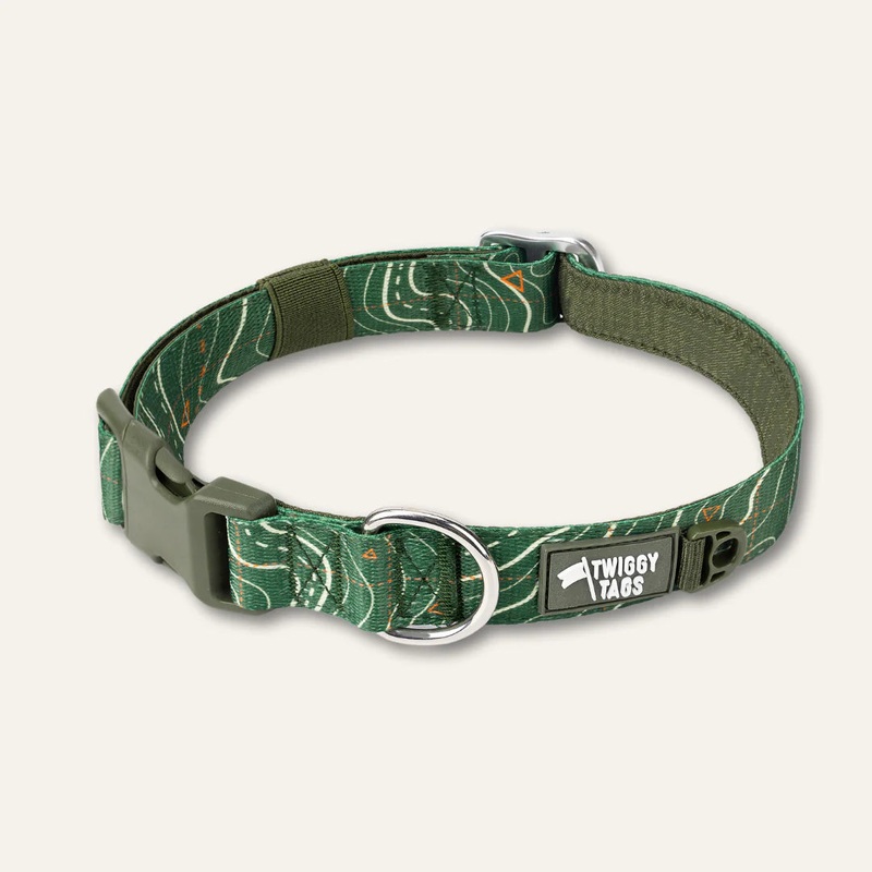 Twiggy Tags Apex Collar in Nomad