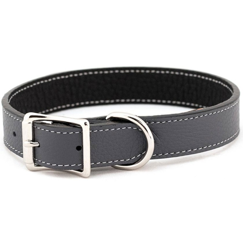 Auburn Leathercrafters Tuscany Collar Black Dog Collars