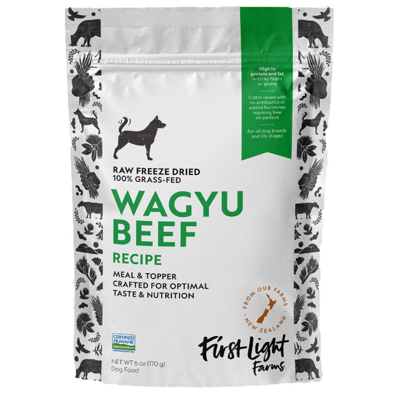 First Light Freeze-Dried Wagyu Dog Beef 6 oz