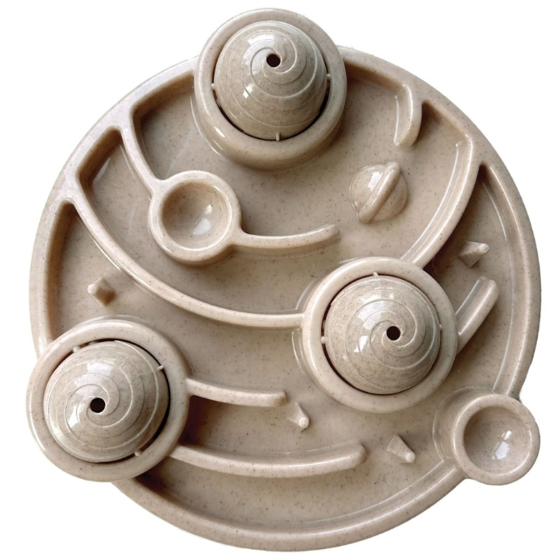 FouFou Dog Interactive Slow Feeder Orbit Dog Bowls