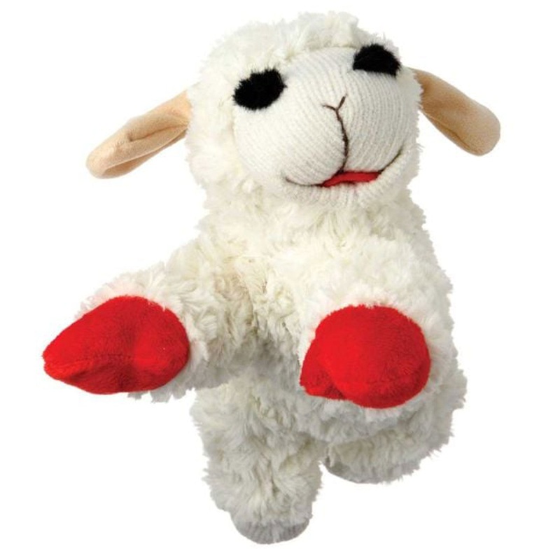 Multipet Lamb Chop Plush Dog Toy