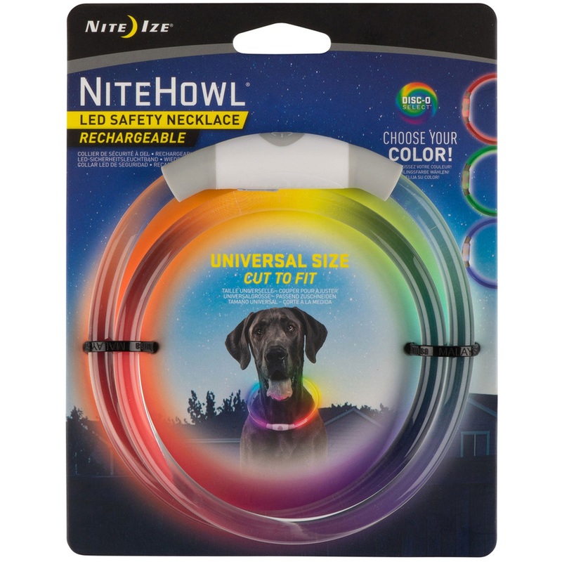 Nite Ize Rechargeable NiteHowl Disco Select Multi Select Dog Collars