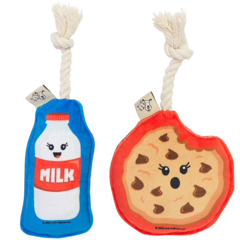 Ore Pet Mini Rope Toy Cookie & Milk Dog Toys