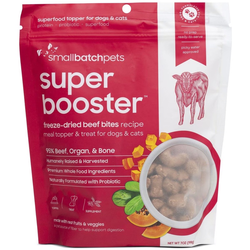 Smallbatch Super Boosters Beef Dog Food