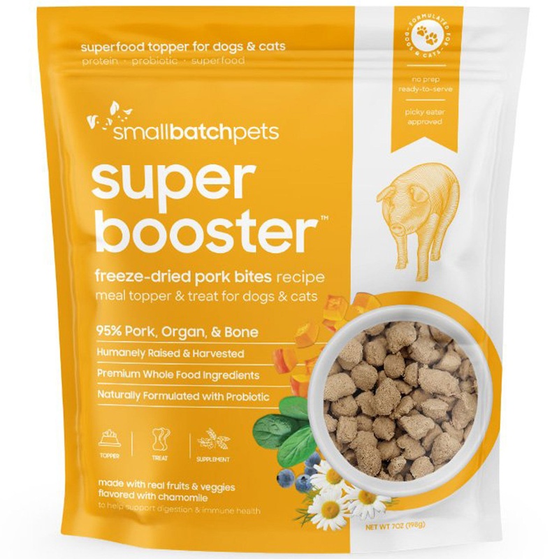 Smallbatch Super Boosters Pork Dog Food